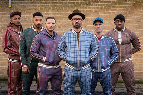 The Gentlemen: Plaid Tracksuits 